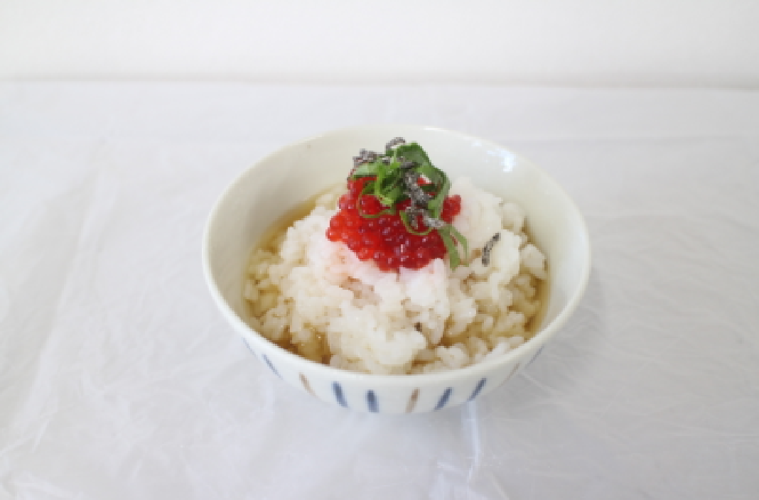 冷やし筋子茶漬け